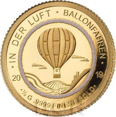 Сенегал 250 франков 2019 год «BALLONFAHREN» (реверс).jpg