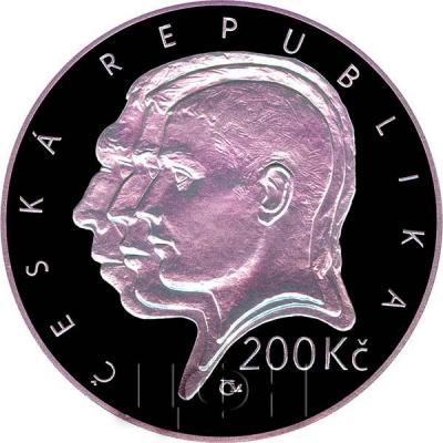2019, Чехия 200 крон «Алеш Грдличка» (аверс).jpg