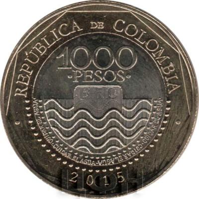 1000 песо  Колумбия, 2015 (аверс).jpg