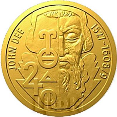 2019 год, Ниуэ 5 долларов «JOHN DEE» (реверс).jpg