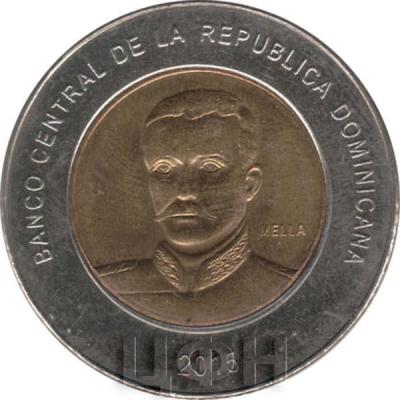 10 песо 2015 год, Доминиканская Республика(реверс).jpg