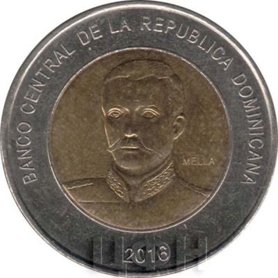 10 песо 2016 год, Доминиканская Республика(реверс).jpg