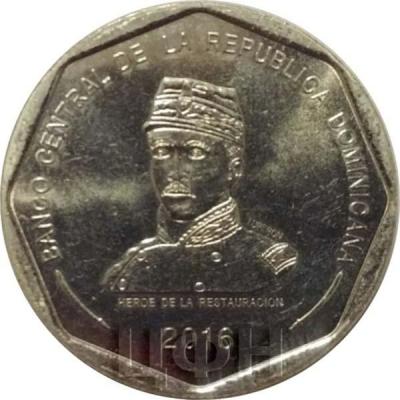 25 песо 2016 год, Доминиканская Республика(реверс).jpg