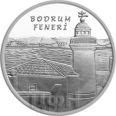 2019, 20 лир Турции «BODRUM FENERİ» (реверс).jpg