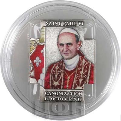 2018 год, 100 франков КФА «SAINT PAUL VI» (Реверс).jpg