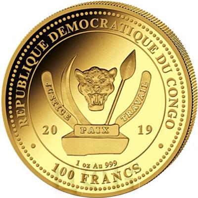 100 франков Демократическая Республика Конго (аверс).jpg