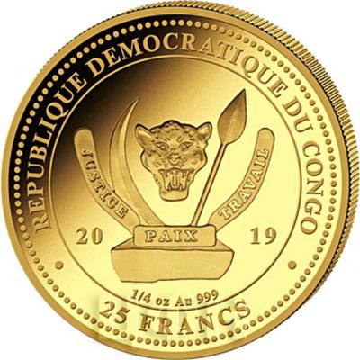 25 франков Демократическая Республика Конго (аверс).jpg