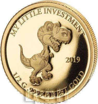 2019, Соломоновы острова 10 долларов «My Little Investment Tyrannosaurus » (реверс).jpg