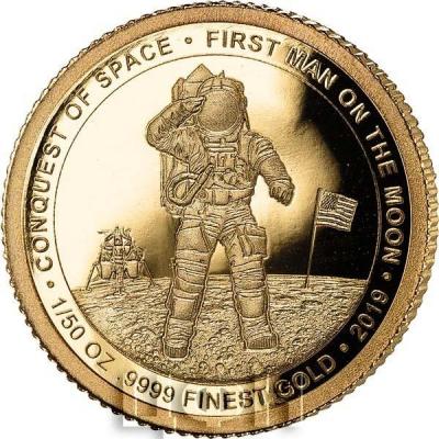 Кот-д'Ивуар 100 франков 2019  «CONGUEST OF SPACE - FIRST MAN ON THE MOON» (реверс).jpg