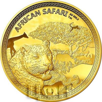 2019, Чад «Леопард» (реверс).jpg