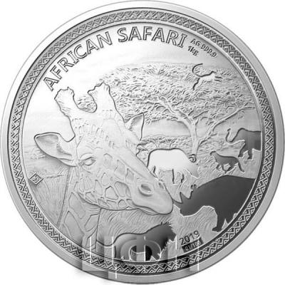 2019, Чад «Жираф» (реверс).jpg