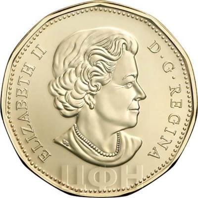 2019 год 1 доллар Канада (аверс).jpg