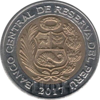 2017, монета Перу (аверс).jpg