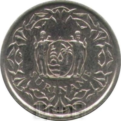 2015, монета Суринам (аверс).jpg
