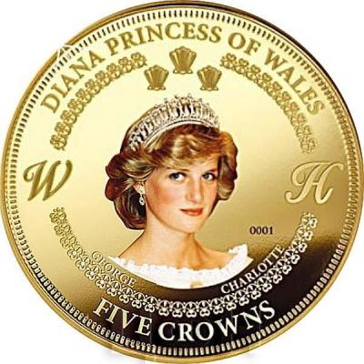 1. Тристан-да-Кунья 2017 год 5 крон «DIANA PRINCESS OF WALLES» (реверс).jpg