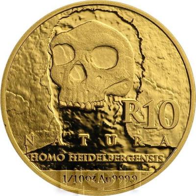 Южная Африка 2019 год «HOMO HEIDELNERGENSIS» реверс.jpg