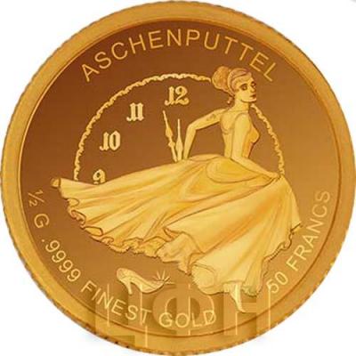 2019, Бурунди 50 франков «ASCHENPUTTEL»  (реверс).jpg