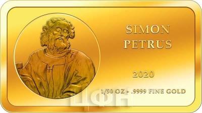 2020, Конго 100 франков «SIMON PETRUS» (реверс).jpg