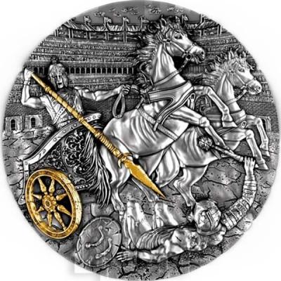 2019, Ниуэ 5 долларов «Колесница» (реверс).jpg
