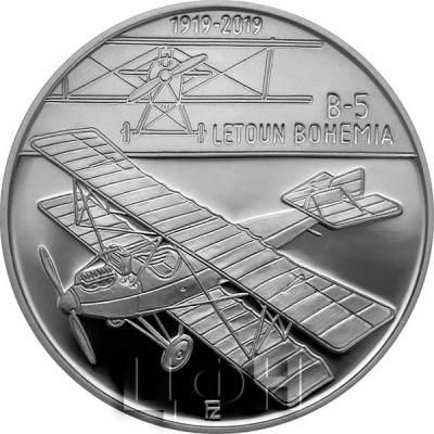 2019, Чехия 200 крон «Bohemia B-5» (реверс).jpg