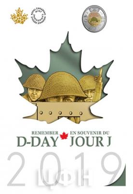 2019, Канада 2 доллара «D-DAY LE JOUR J» (набор).JPG
