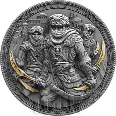 2019, Ниуэ 5 долларов «Низариты» (реверс).JPG