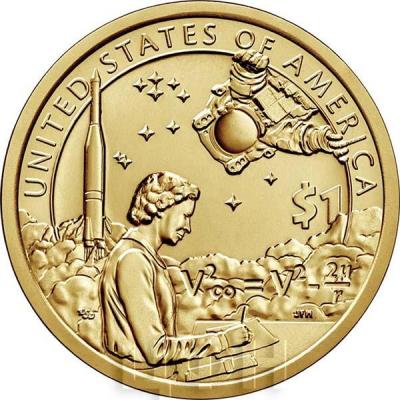 2019, США «Native American $1 Coin 2019 (реверс).jpg