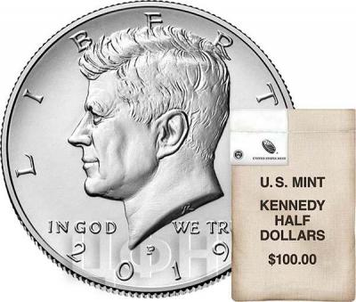 2019, США «50 центов (Kennedy Half Dollar)».jpg