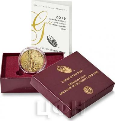 2019, США «Орёл» (аверс).jpg