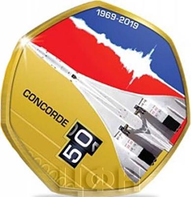 Соломоновы острова 50 центов 2019 «Конкорд» (реверс).jpg