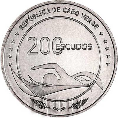 2019, Кабо-Верде 200 эскудо «Африканские пляжные игры - Сал 2019» (аверс).jpg