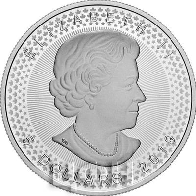 2019, Канада 5 долларов (аверс).jpg