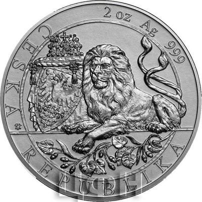 2 oz Ag 999 «Чешский лев» (реверс).jpg