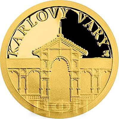 2019, Ниуэ 5 долларов «Карловы Вары» (реверс).jpg