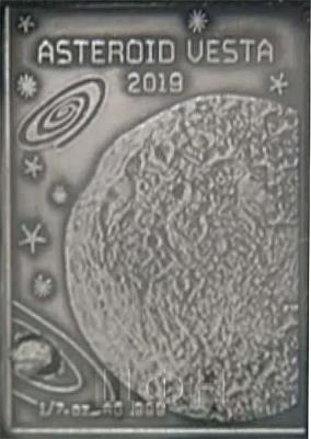 2019, Гана 1 седи «ASTEROID VESTA» (реверс).jpg