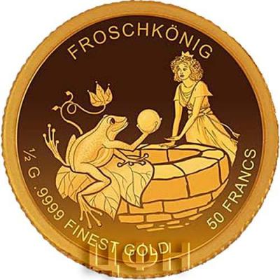 Бурунди 50 франков 2019 года - FROSCHKÖNING (реверс).jpg