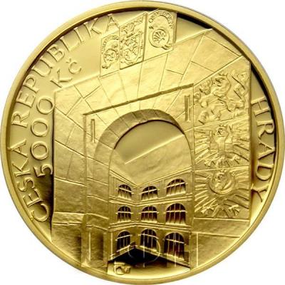 2019, Чехия 5000 крон «Замок Вевержи» (аверс).jpg
