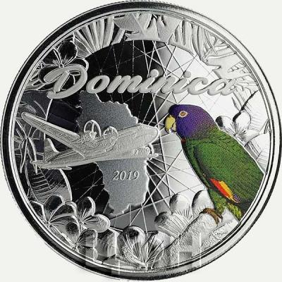 2019, Доминика 2 доллара «Dominica» цвет (реверс).jpg