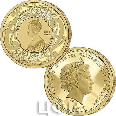 Новая Зеландия 5$ 2019 «Виктория» (реверс).jpg