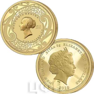 Новая Зеландия 2$ 2019 «Виктория» (реверс).jpg