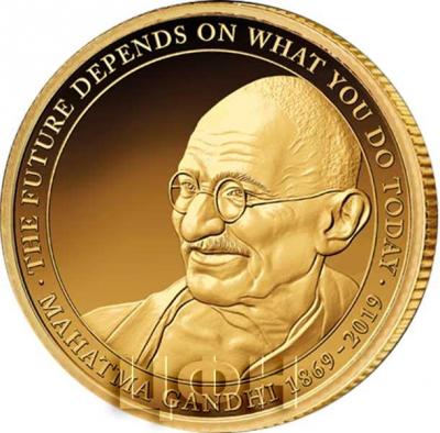 2019, Ниуэ 2.5$  «Ганди» (реверс).jpg