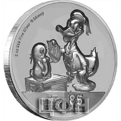 2019, Ниуэ 5$  «Дональд Дак» (реверс).jpg