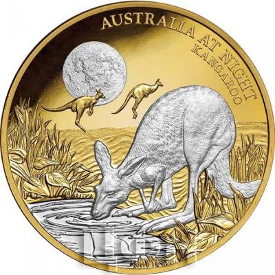 2019, Ниуэ 100$  «AUSTRALIA AT NIGHT»  (реверс).jpg