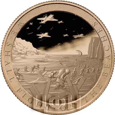 2019 год Гибралтар «75 лет День Д» (реверс).jpg