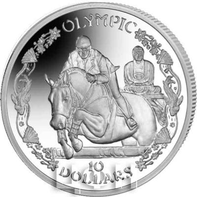 2019 год Британские Виргинские острова 10 долларов «OLYMPIC». (реверс).jpg