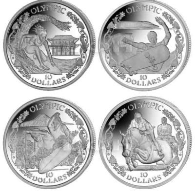 2019 год Британские Виргинские острова 10 долларов «OLYMPIC». (реверс).jpg