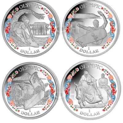 2019 год Британские Виргинские острова 1 доллар «OLYMPIC». (реверс).jpg