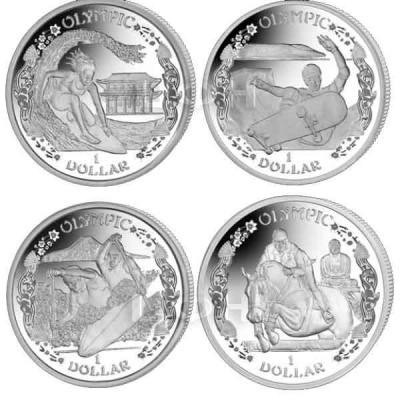 2019 год Британские Виргинские острова 1 доллар «OLYMPIC». (реверс).jpg