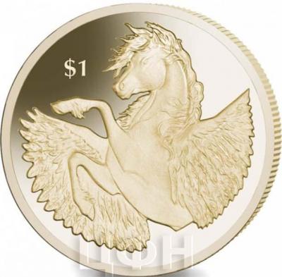 Британские Виргинские Острова 100 долларов «Пегас» (реверс).jpg