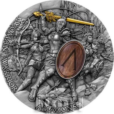 2019, Ниуэ 5 долларов «WOMAN WARRIOR. AMAZONS»  (реверс).jpg